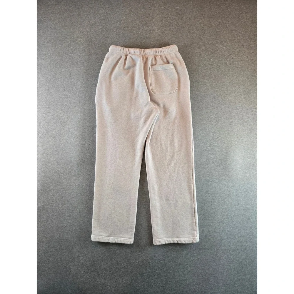 Elwood Core Sweatpants Mens S Pink Heathered Organic Cotton Straight Leg CP00002